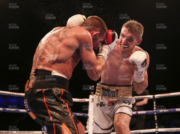 111117 - WBO World Super-Welterweight Official Eliminator -  Liam Smith (white shorts) v Liam Williams (black shorts)