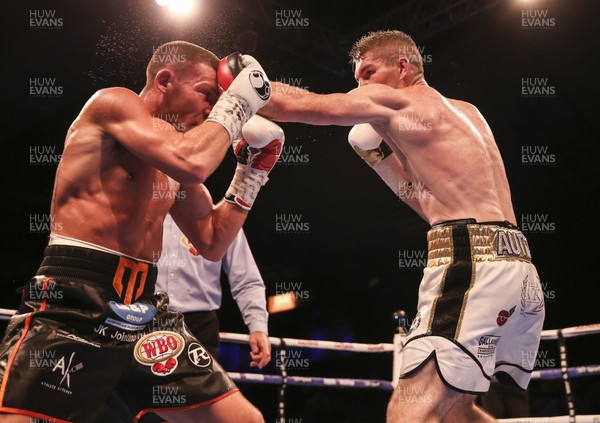 111117 - WBO World Super-Welterweight Official Eliminator -  Liam Smith (white shorts) v Liam Williams (black shorts)