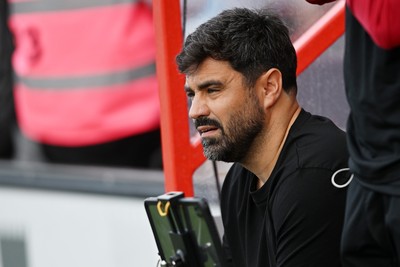 190926 - Lincoln City v Swansea City - Sky Bet Championship - Vitor Matos, Swansea Head Coach