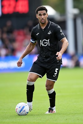190926 - Lincoln City v Swansea City - Sky Bet Championship - Ben Cabango of Swansea City