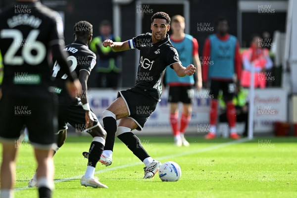 190926 - Lincoln City v Swansea City - Sky Bet Championship - Ben Cabango of Swansea City