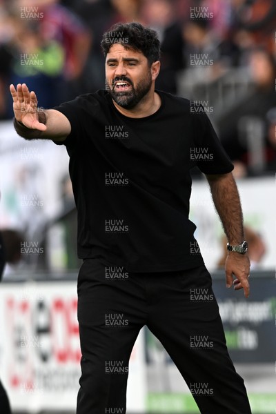 190926 - Lincoln City v Swansea City - Sky Bet Championship - Vitor Matos, Swansea Head Coach