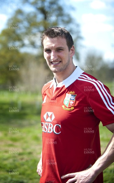 300413 - Lions Squad Announcement - Sam Warburton after he is announced as British & Irish Lions Captain for the 2013 tour of Australia