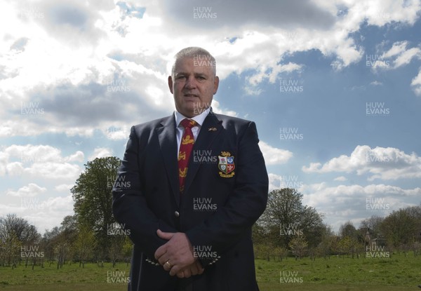 300413 - Lions Squad Announcement -  British & Irish Lions Head coach Warren Gatland pictured  at the Squad Announcement Press Conference