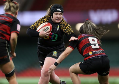 120426 - Llandaff North v Bonymaen - Womens Cup Final - Claudia Meyrick-Ward of Llandaff