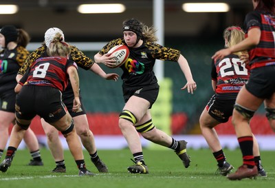 120426 - Llandaff North v Bonymaen - Womens Cup Final - Rosie Turner of Llandaff