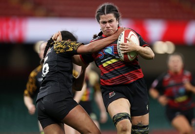 120426 - Llandaff North v Bonymaen - Womens Cup Final - Tyler Tipene of Bonymaen