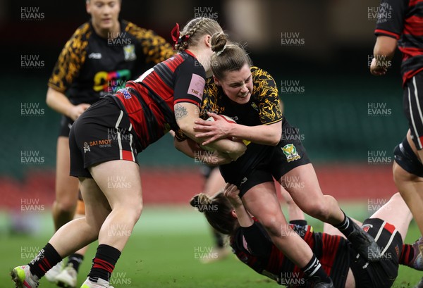 120426 - Llandaff North v Bonymaen - Womens Cup Final - Niamh Tinman of Llandaff