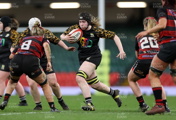 120426 - Llandaff North v Bonymaen - Womens Cup Final - Rosie Turner of Llandaff