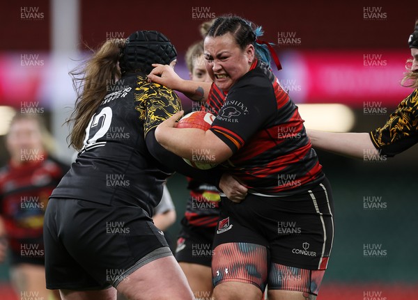 120426 - Llandaff North v Bonymaen - Womens Cup Final - Cherry Morris of Bonymaen