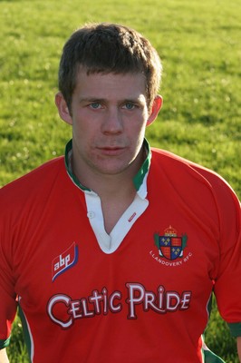 07.09.06 Llandovery R.F.C. Premier Squad.    Ifan Evans.    Darren Griffiths/