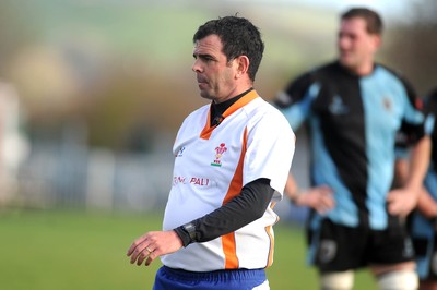 13.11.10. Llandovery v Cardiff- Principality Premiership. Referee Phil Fear. 