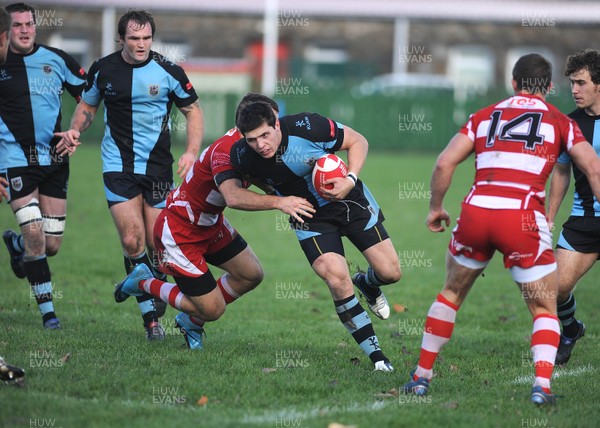 13.11.10. Llandovery v Cardiff- Principality Premiership. Richard Smith of Cardiff. 