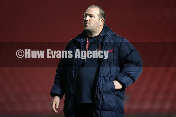 030122 - Llanelli RFC v RGC - Indigo Premiership - Llanelli Assistant Coach Phil John