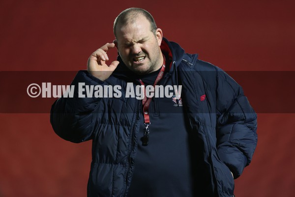 030122 - Llanelli RFC v RGC - Indigo Premiership - Llanelli Assistant Coach Phil John