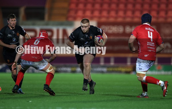 030122 - Llanelli RFC v RGC - Indigo Premiership - Pedr Jones of RGC