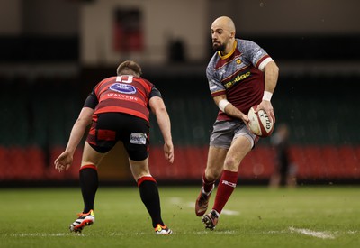 070424 - Llaneilli Wanderers v Glynneath - Division One Cup Final - Nick Gale of Llanelli Wanderers 