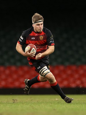 070424 - Llaneilli Wanderers v Glynneath - Division One Cup Final - James Parry of Glynneath 