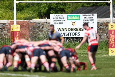 100525 - Llanelli Wanderers v Gorseinon - Admiral Championship West - General view of Llanelli Wanderers RFC