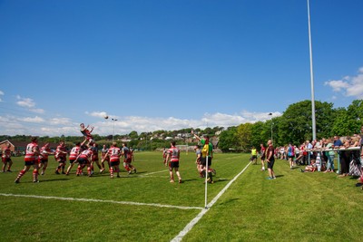 100525 - Llanelli Wanderers v Gorseinon - Admiral Championship West - General view of Llanelli Wanderers RFC