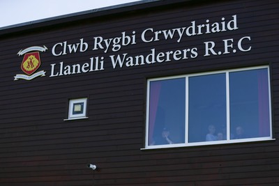 100525 - Llanelli Wanderers v Gorseinon - Admiral Championship West - General view of Llanelli Wanderers RFC