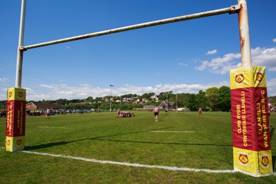 100525 - Llanelli Wanderers v Gorseinon - Admiral Championship West - General view of Llanelli Wanderers RFC