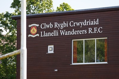 100525 - Llanelli Wanderers v Gorseinon - Admiral Championship West - General view of Llanelli Wanderers RFC