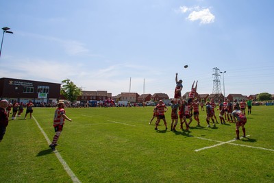 100525 - Llanelli Wanderers v Gorseinon - Admiral Championship West - General view of Llanelli Wanderers RFC