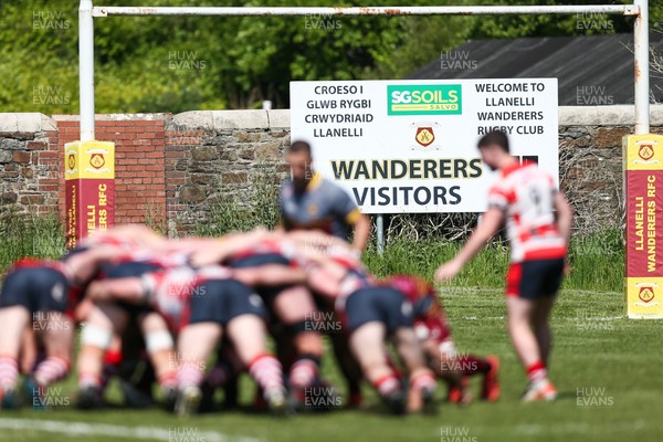100525 - Llanelli Wanderers v Gorseinon - Admiral Championship West - General view of Llanelli Wanderers RFC