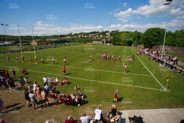 100525 - Llanelli Wanderers v Gorseinon - Admiral Championship West - General view of Llanelli Wanderers RFC