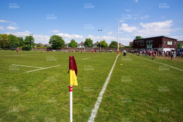 100525 - Llanelli Wanderers v Gorseinon - Admiral Championship West - General view of Llanelli Wanderers RFC