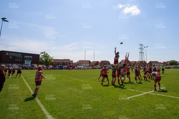 100525 - Llanelli Wanderers v Gorseinon - Admiral Championship West - General view of Llanelli Wanderers RFC