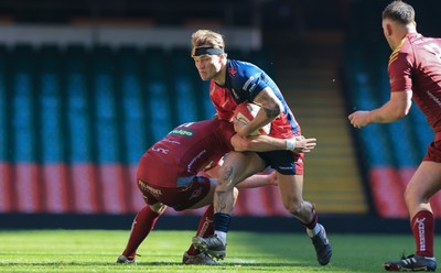 050425  Llanelli Wanderers v Tondu, WRU Championship Cup Final - Harri Morgan of Tondu