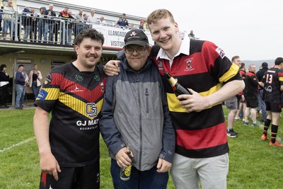020526 - Llangadog v Cefneithin - Admiral National League 4 West B - Llangadog celebrate 