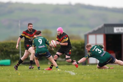 020526 - Llangadog v Cefneithin - Admiral National League 4 West B - Llangadog on the attack 