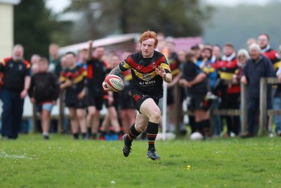 020526 - Llangadog v Cefneithin - Admiral National League 4 West B - Llangadog on the attack 