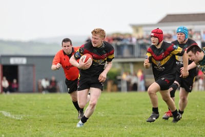 020526 - Llangadog v Cefneithin - Admiral National League 4 West B - Llangadog score a try