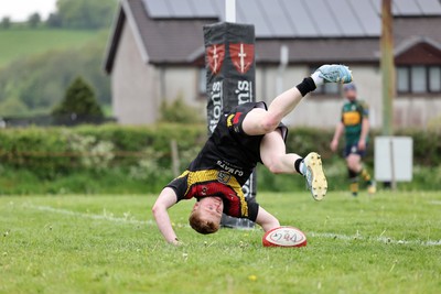 020526 - Llangadog v Cefneithin - Admiral National League 4 West B - Llangadog score a try