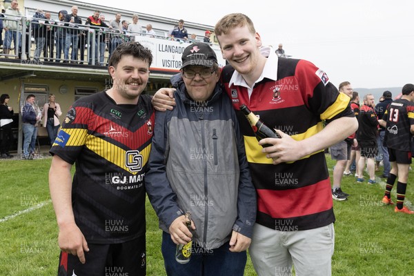 020526 - Llangadog v Cefneithin - Admiral National League 4 West B - Llangadog celebrate 