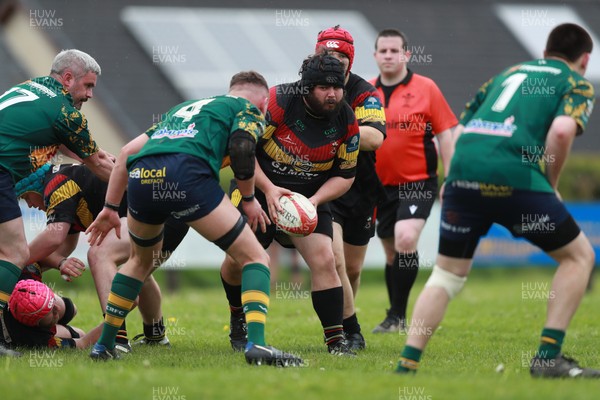 020526 - Llangadog v Cefneithin - Admiral National League 4 West B - Llangadog on the attack 