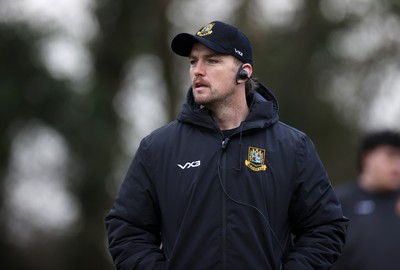 061225 - Llangennech v Brecon - WRU Premiership - Brecon RFC Head Coach Kristian Dacey 