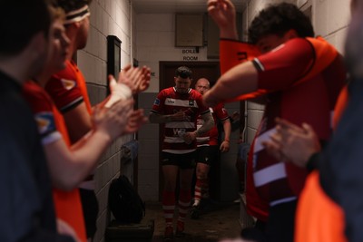 061225 - Llangennech v Brecon - WRU Premiership - Dressing rooms