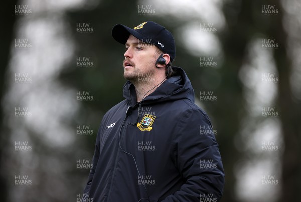 061225 - Llangennech v Brecon - WRU Premiership - Brecon RFC Head Coach Kristian Dacey 