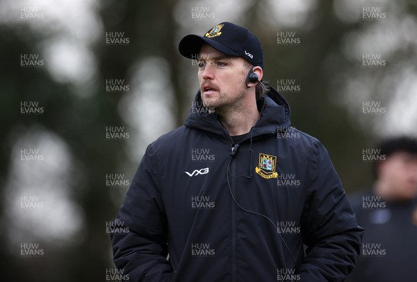 061225 - Llangennech v Brecon - WRU Premiership - Brecon RFC Head Coach Kristian Dacey 