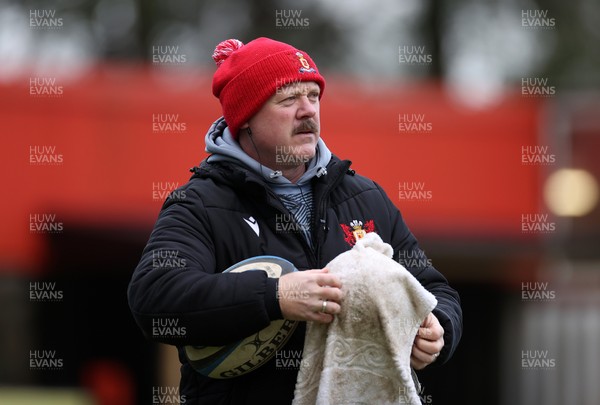 061225 - Llangennech v Brecon - WRU Premiership - Llangennech RFC Head Coach Ian Jones