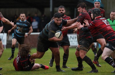 300424 Llanharan v Gilfach Goch, Admiral National League Division 2 East Central - 