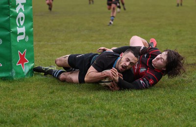 300424 Llanharan v Gilfach Goch, Admiral National League Division 2 East Central - 