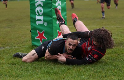 300424 Llanharan v Gilfach Goch, Admiral National League Division 2 East Central - 