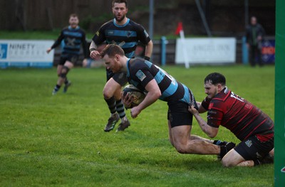 300424 Llanharan v Gilfach Goch, Admiral National League Division 2 East Central - 