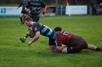 300424 Llanharan v Gilfach Goch, Admiral National League Division 2 East Central - 